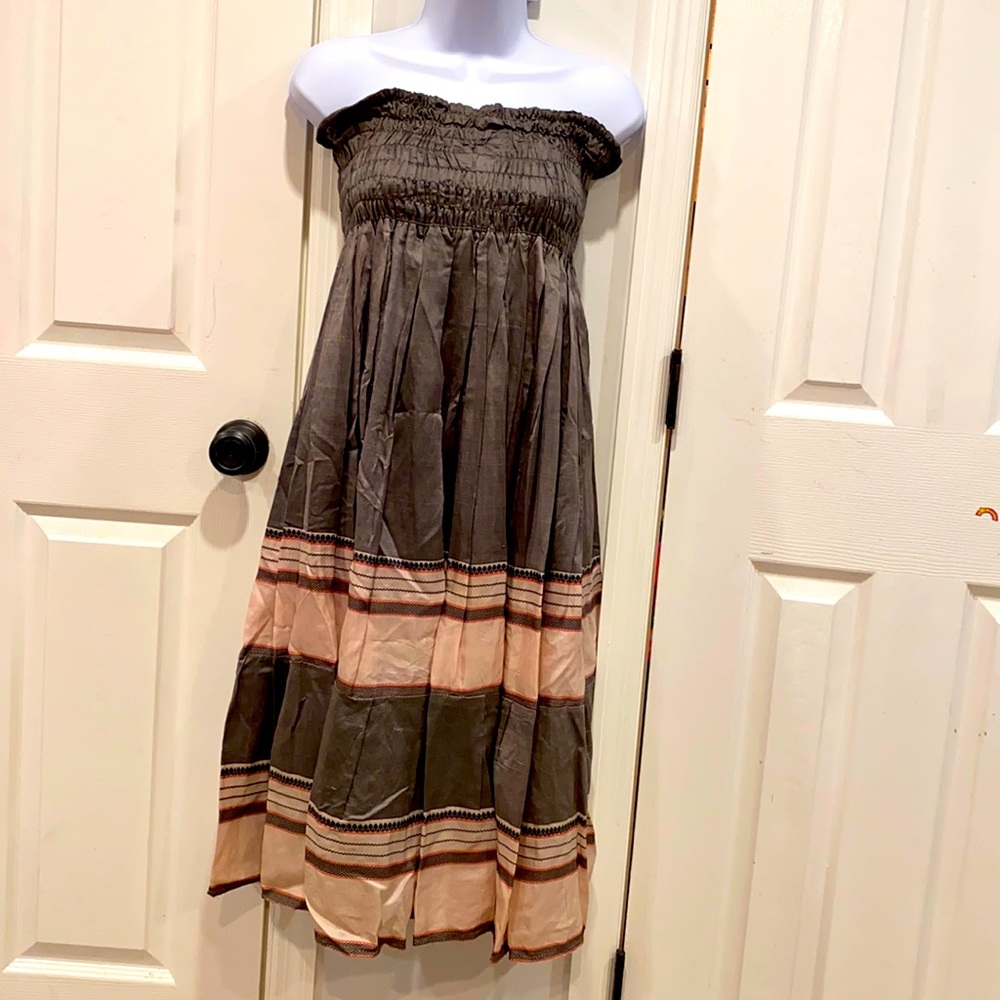 Maxi strap dress